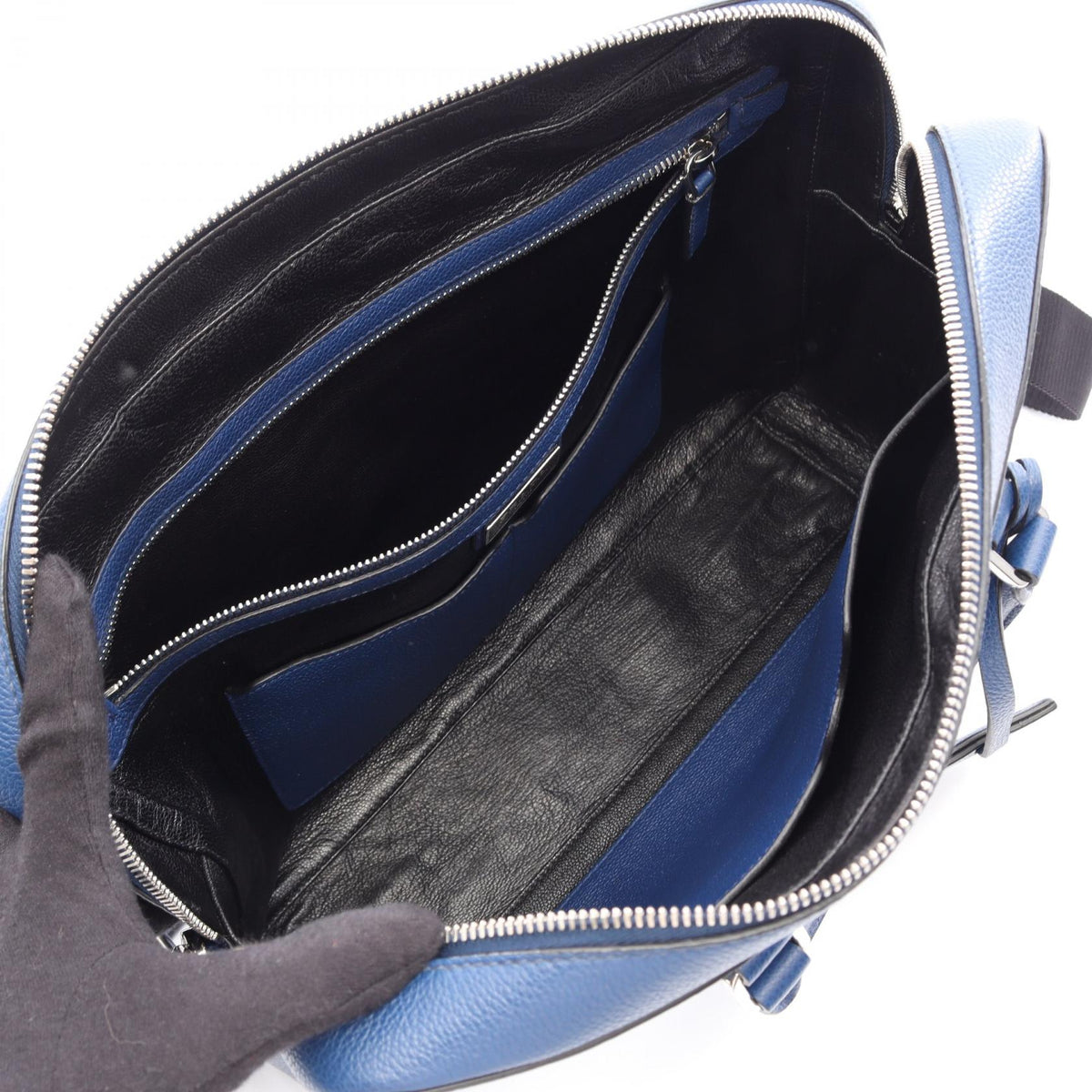 Prada Vitello Grain · Leather Briefcase