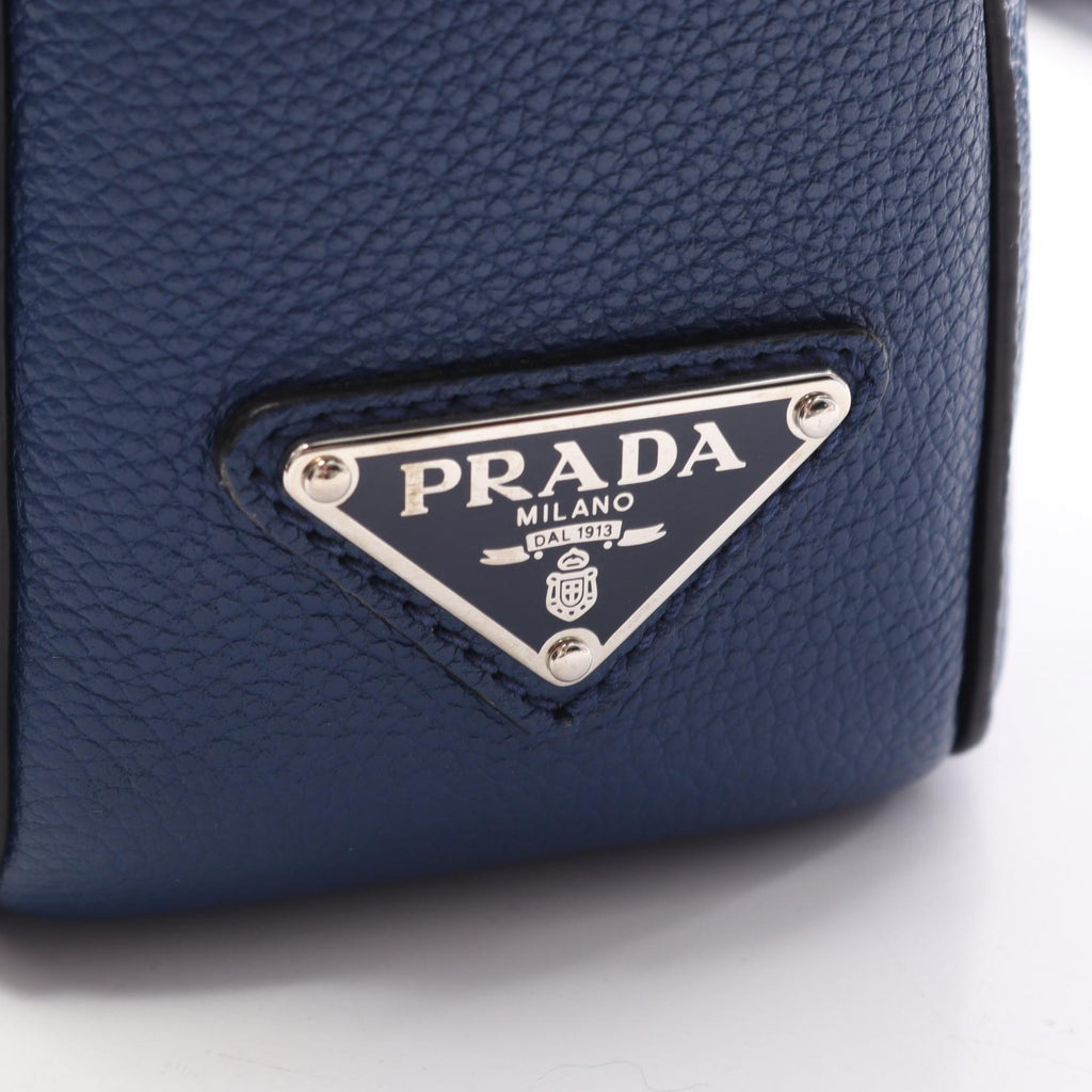 Prada Vitello Grain · Leather Briefcase