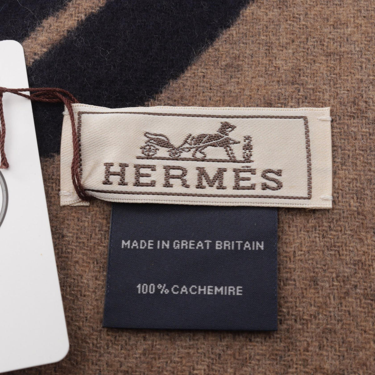 Hermès Mayon TGM Cashmere Scarf