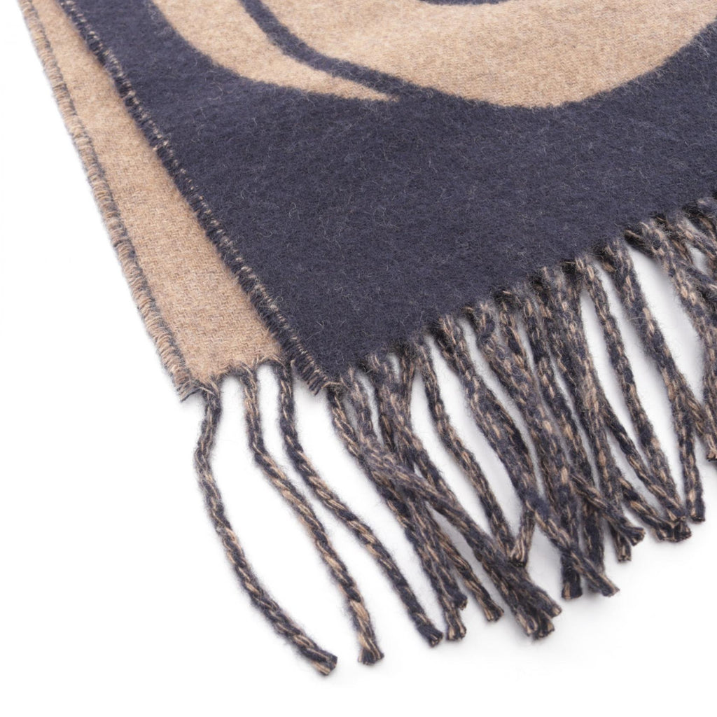 Hermès Mayon TGM Cashmere Scarf