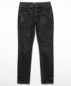 Earnest Sewn Men's Bryan Slouchy Slim Denim Jeans - Black