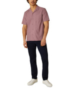 DKNY Men's Hertford Geo Print Camp Shirt
