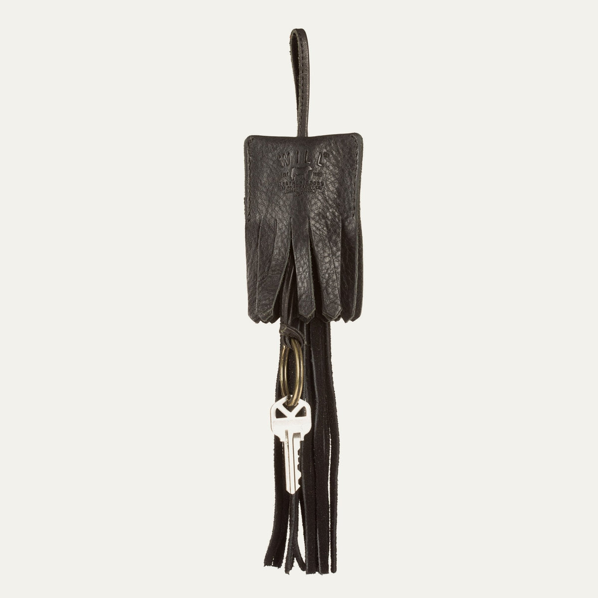 Leather Key Fob Tassel