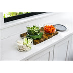 12 Piece Set (4 Cup / 32Oz) Round Glass Storage Containers With Lids, Grey