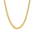 VOGA Collection 18K Gold Electroform Choice of Length Box Link Necklace
