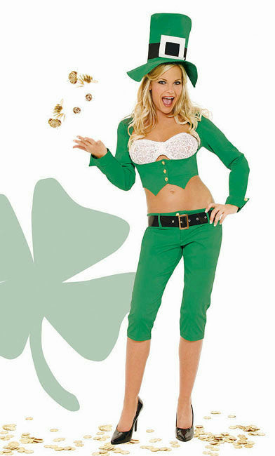 Sassy Lass Leprechaun Adult Costume St. Patricks Day XL