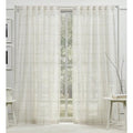 Rubin Sheer Back Tab Rod Pocket Curtain Panel