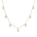 Brilliante Choice of Shape Simulated Diamond Charm Necklace
