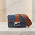 Fendi Double Baguette · Canvas