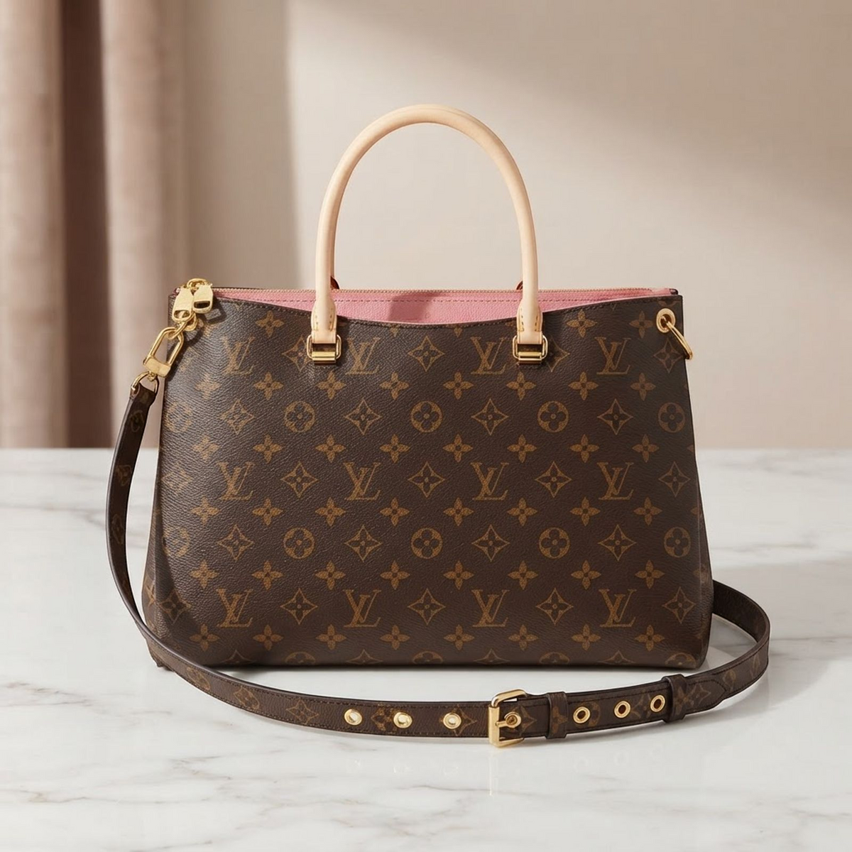 Louis Vuitton Pallas · Monogram