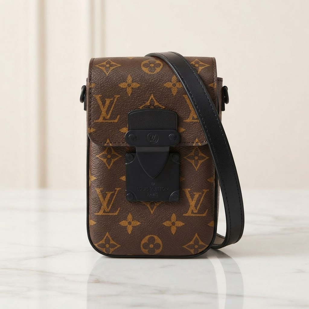 Louis Vuitton S-Lock · Monogram Macassar