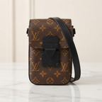 Louis Vuitton S-Lock · Monogram Macassar