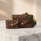 Louis Vuitton Félicie Strap & Go · Monogram