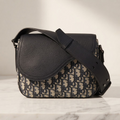 Dior CD Mini Saddle · Canvas Leather