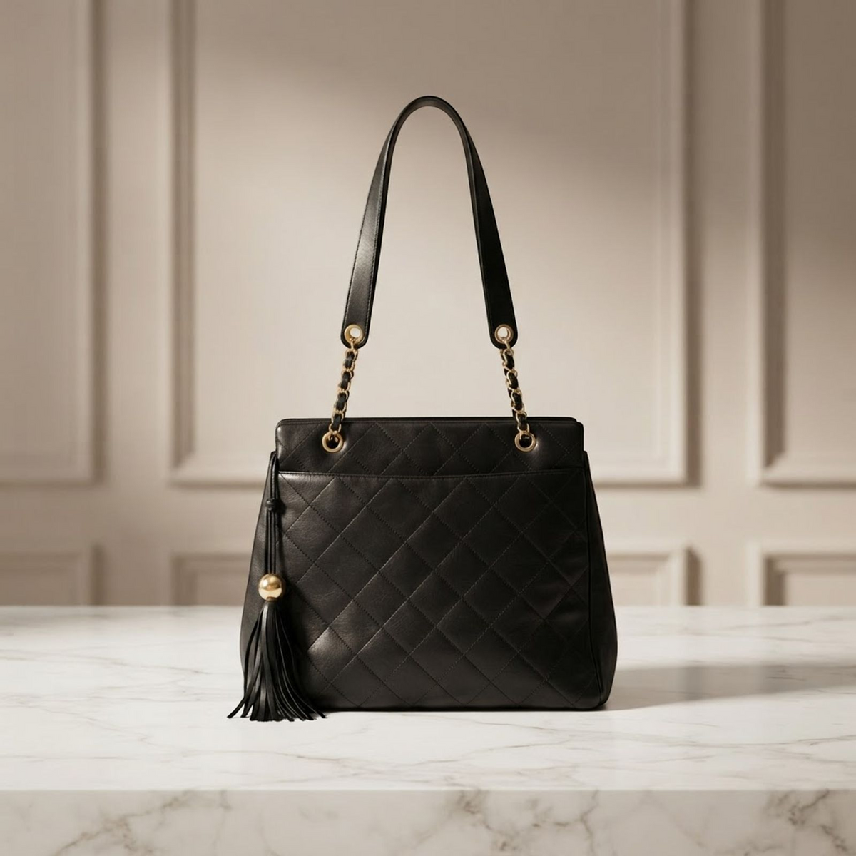 Chanel Vintage Tote · Lambskin