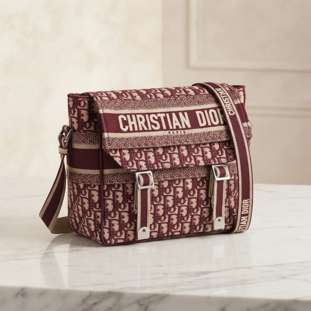 Dior Diorcamp Medium · Canvas Shoulder