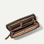 Zip Around Clutch