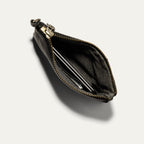 ZIP POUCH WITH WRISTLET