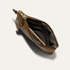 ZIP POUCH WITH WRISTLET