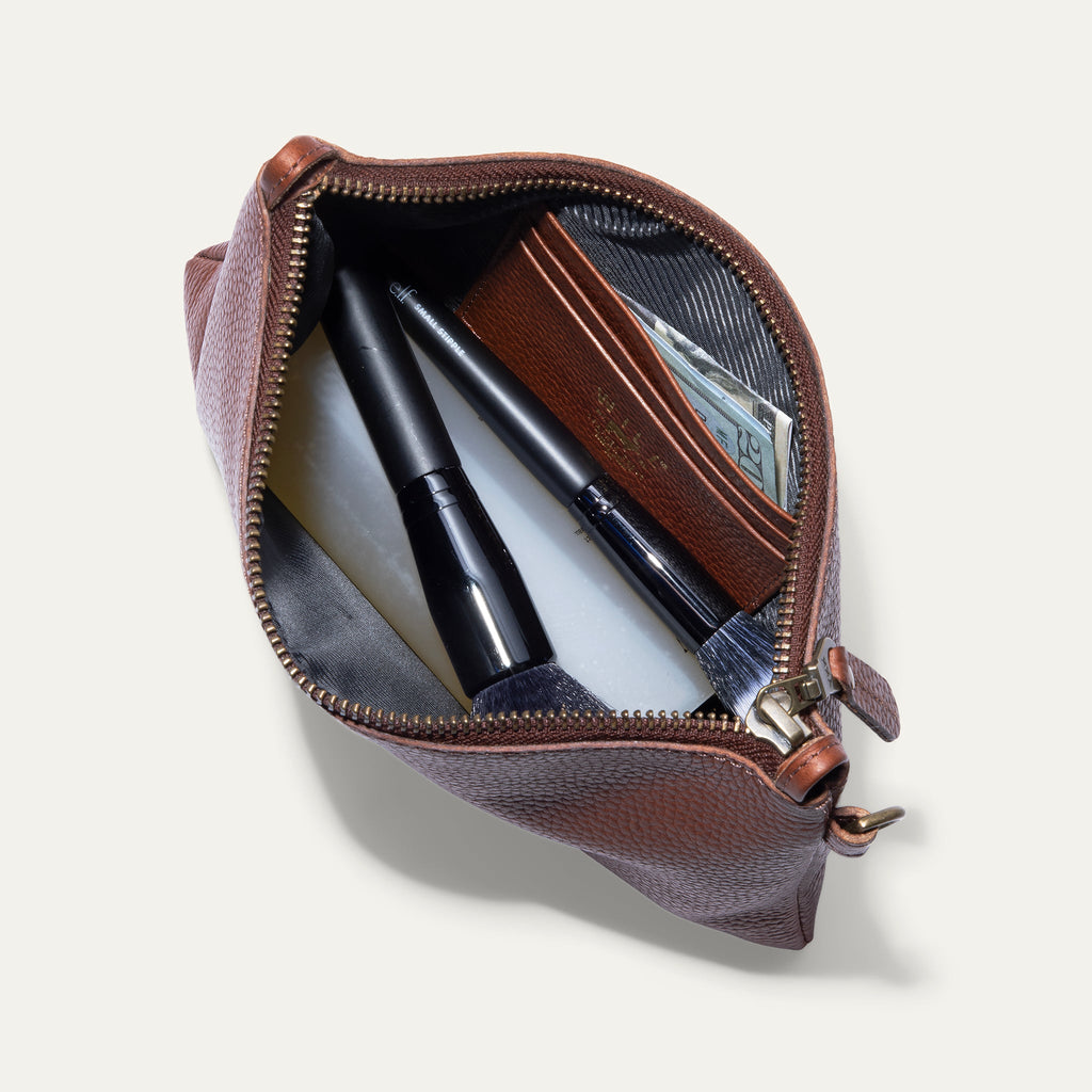 Zip Pouch Medium W/ Crossbody