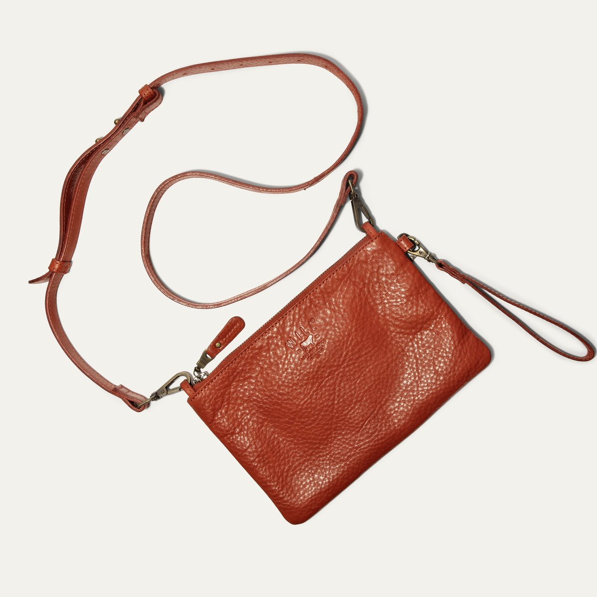 Zip Pouch Medium W/ Crossbody