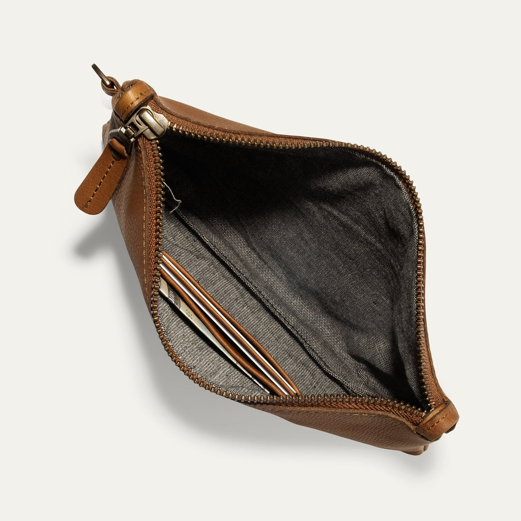 Zip Pouch Medium W/ Crossbody