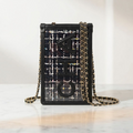 Chanel · Tweed Chain Clutch