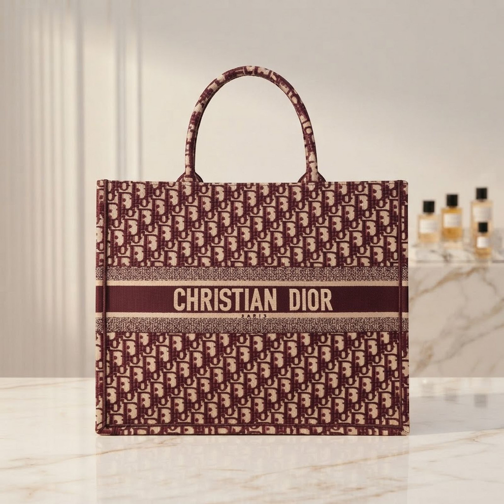 Dior Book Tote · Canvas · Large
