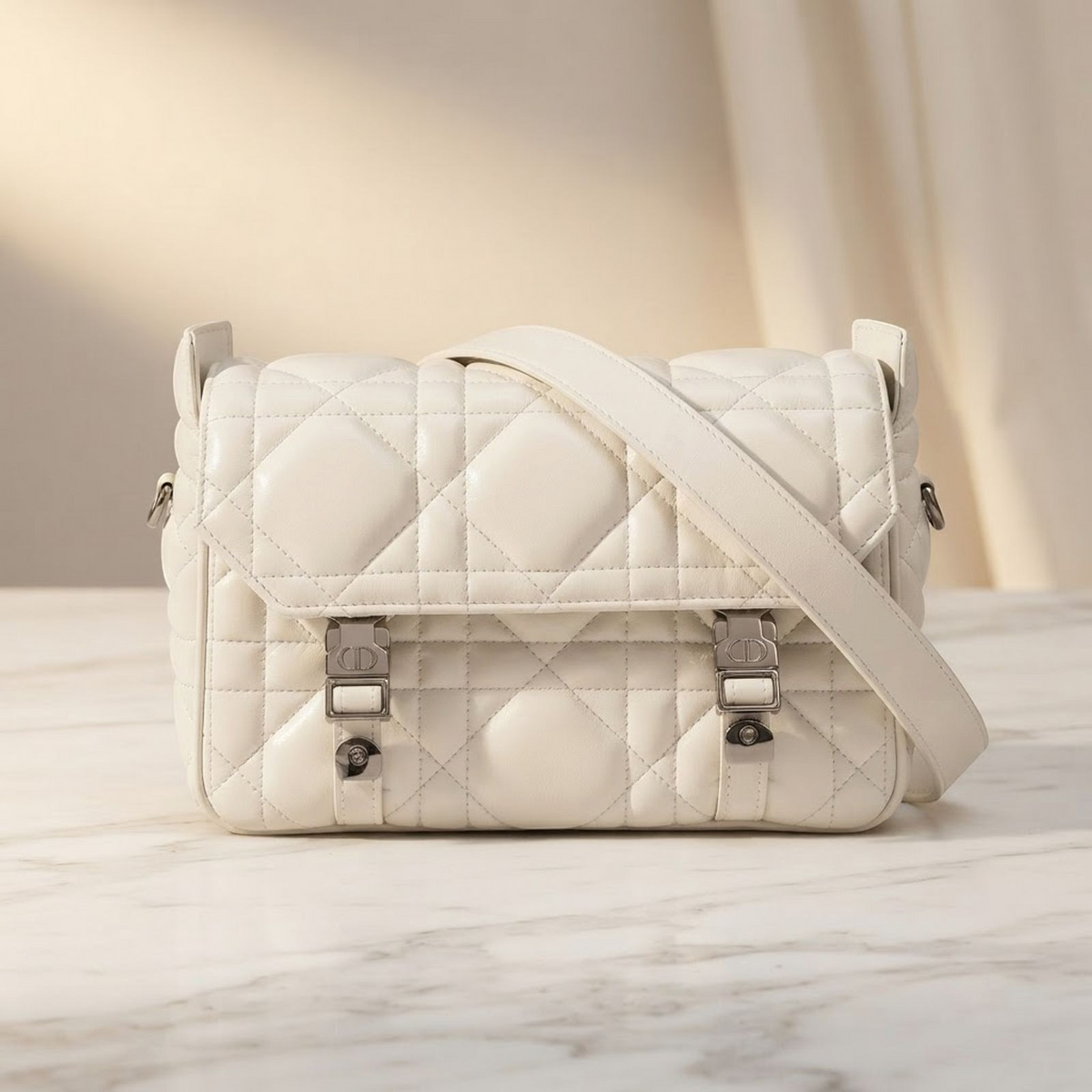 Dior Diorcamp · Macrocannage · Lambskin