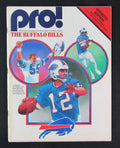 1980 Buffalo Bills vs. New England Patriots Program 12/14 Joe Ferguson