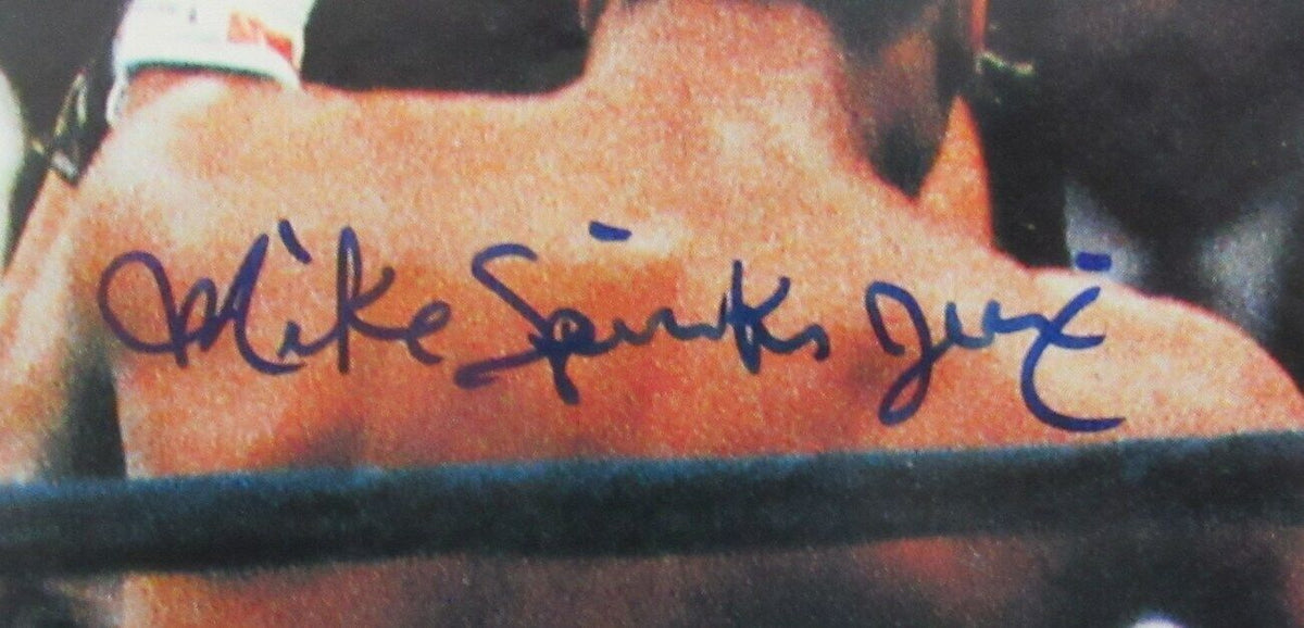 Michael Spinks Champ Signed/Autographed 1988 Sports Illustrated  JSA156359
