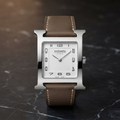 Hermès H Watch · Steel · Quartz
