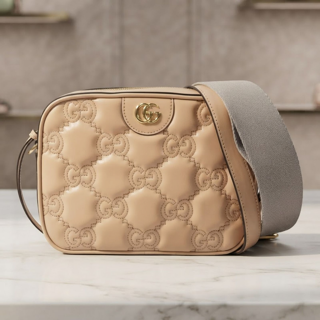 Gucci GG · Matelassé Shoulder Bag