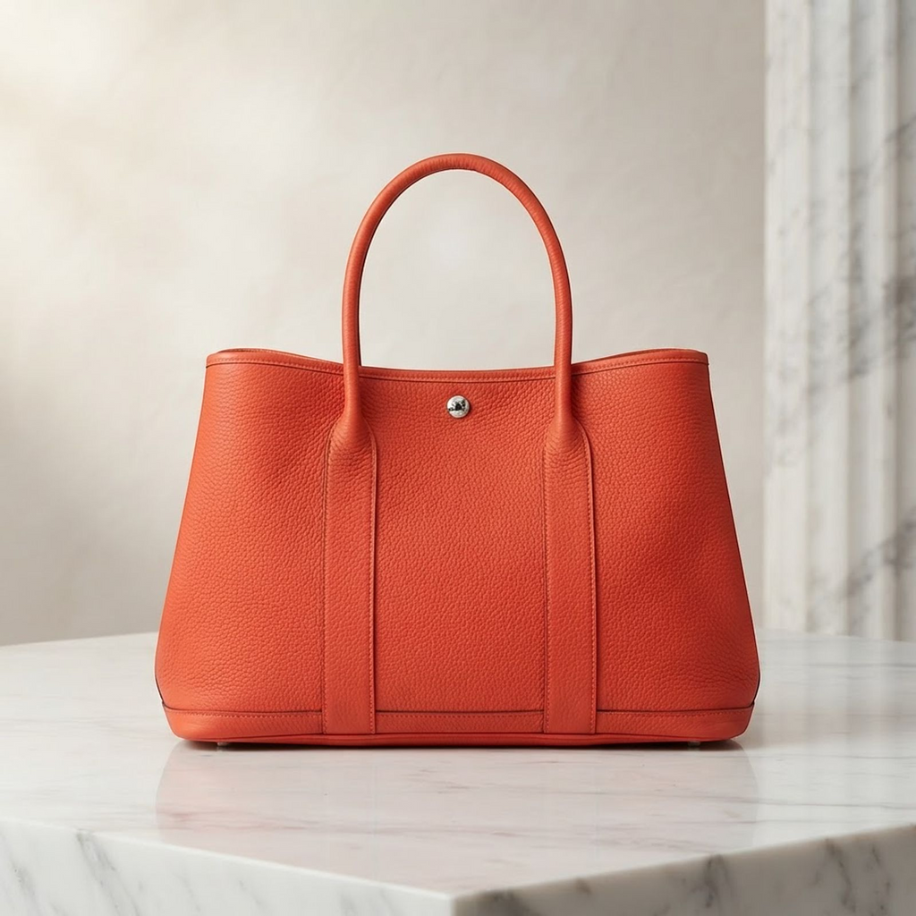 Hermès Garden Party PM · Negonda · Rouge Pivoine