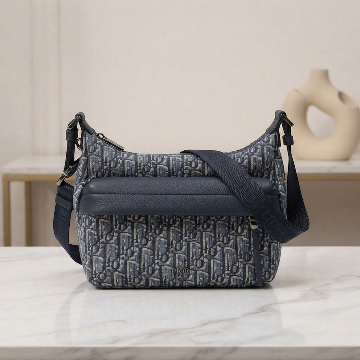 Dior Rider Soft Hobo · Oblique