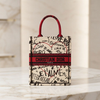 Dior Book Tote Vertical · Canvas