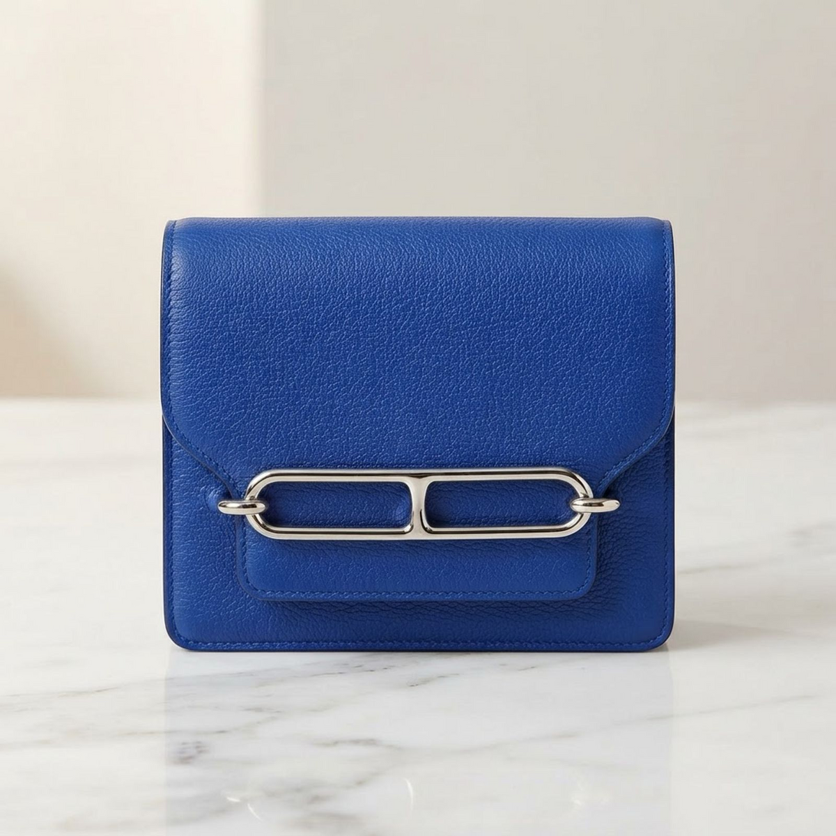 Hermès Roulis Slim Wallet · Chèvre Électrique