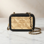 Chanel CC Clutch With Chain · Lambskin