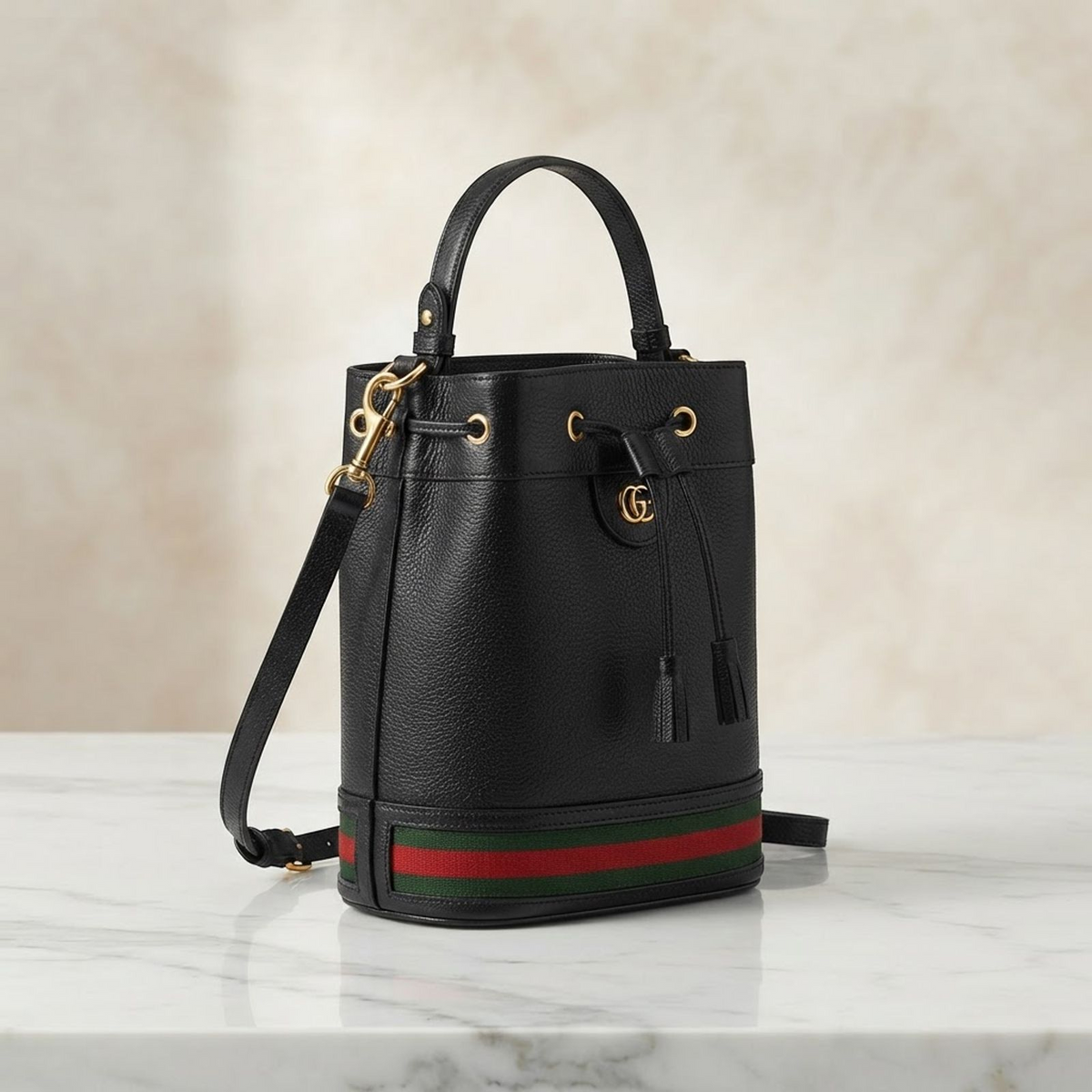 Gucci Ophidia · Bucket Bag · Calfskin