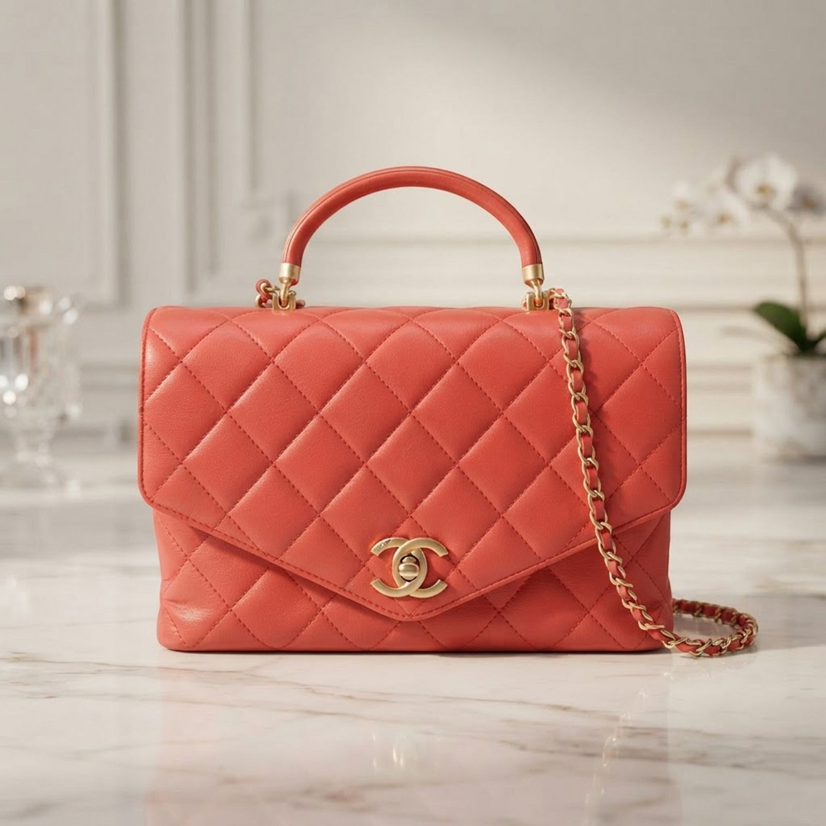 Chanel CC · Calfskin
