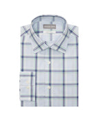 Michael Kors Men's Airsoft Regular Fit Performance Dress Shirt Blue 16.5 32 33