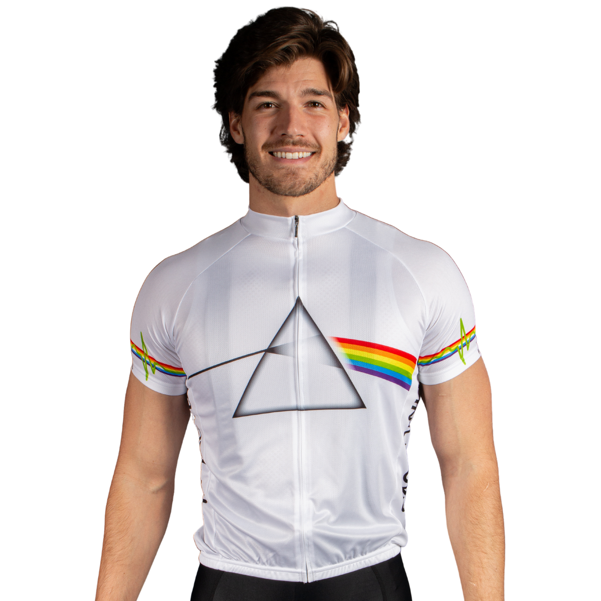 Pink Floyd White Dark Side of the Moon Jersey