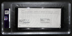 Johnny Unitas HOF Signed/Auto 2000 Bank Check Colts PSA/DNA MINT 9 192612