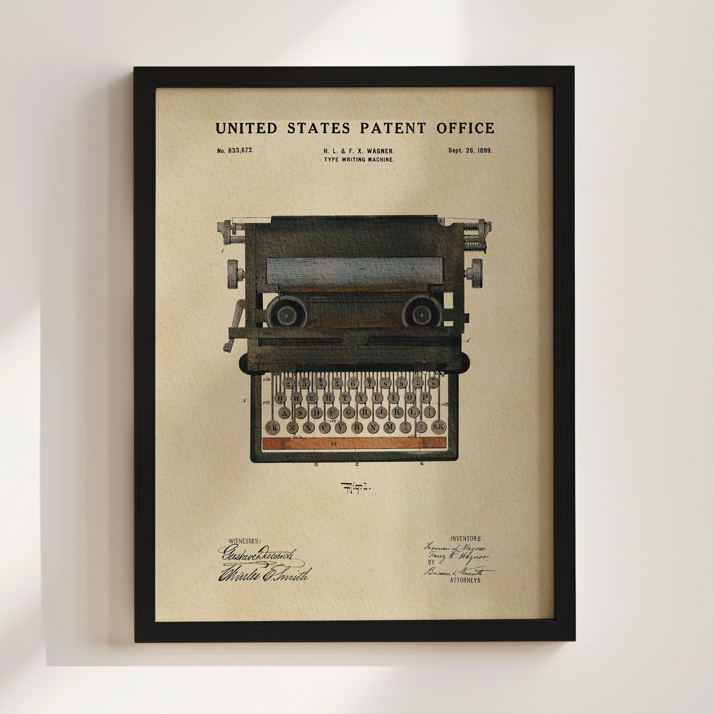 Vintage Typewriter (1899)