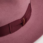 El Capo: Antique Rose Fedora - The Boss of Style!