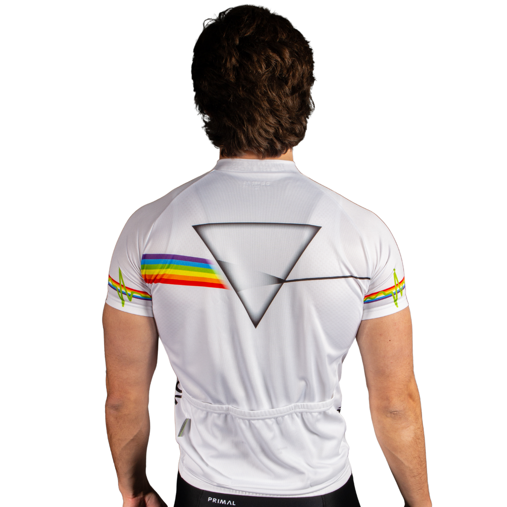 Pink Floyd White Dark Side of the Moon Jersey