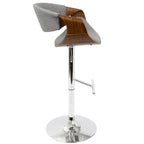 Curvo - Mid Century Modern Adjustable Barstool With Swivel (#2)