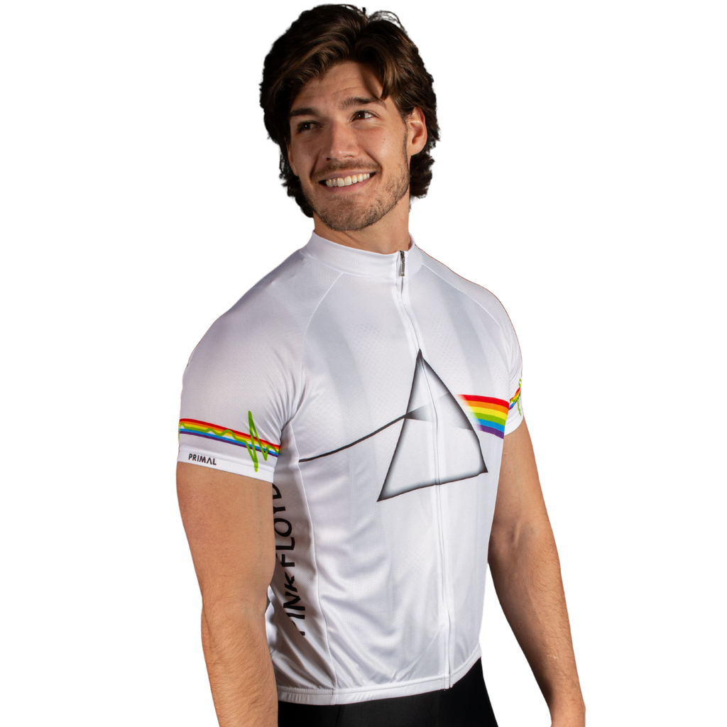 Pink Floyd White Dark Side of the Moon Jersey