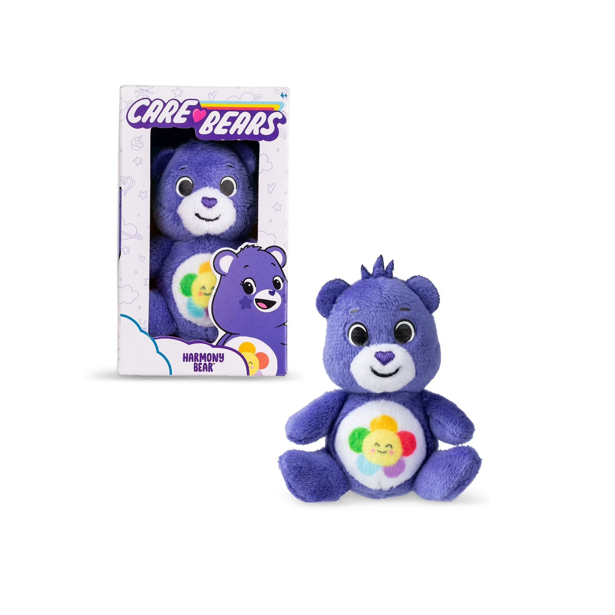 Care Bears Micro Plush Harmony Bear - 2.5 Inch Collectible Stuffed Toy