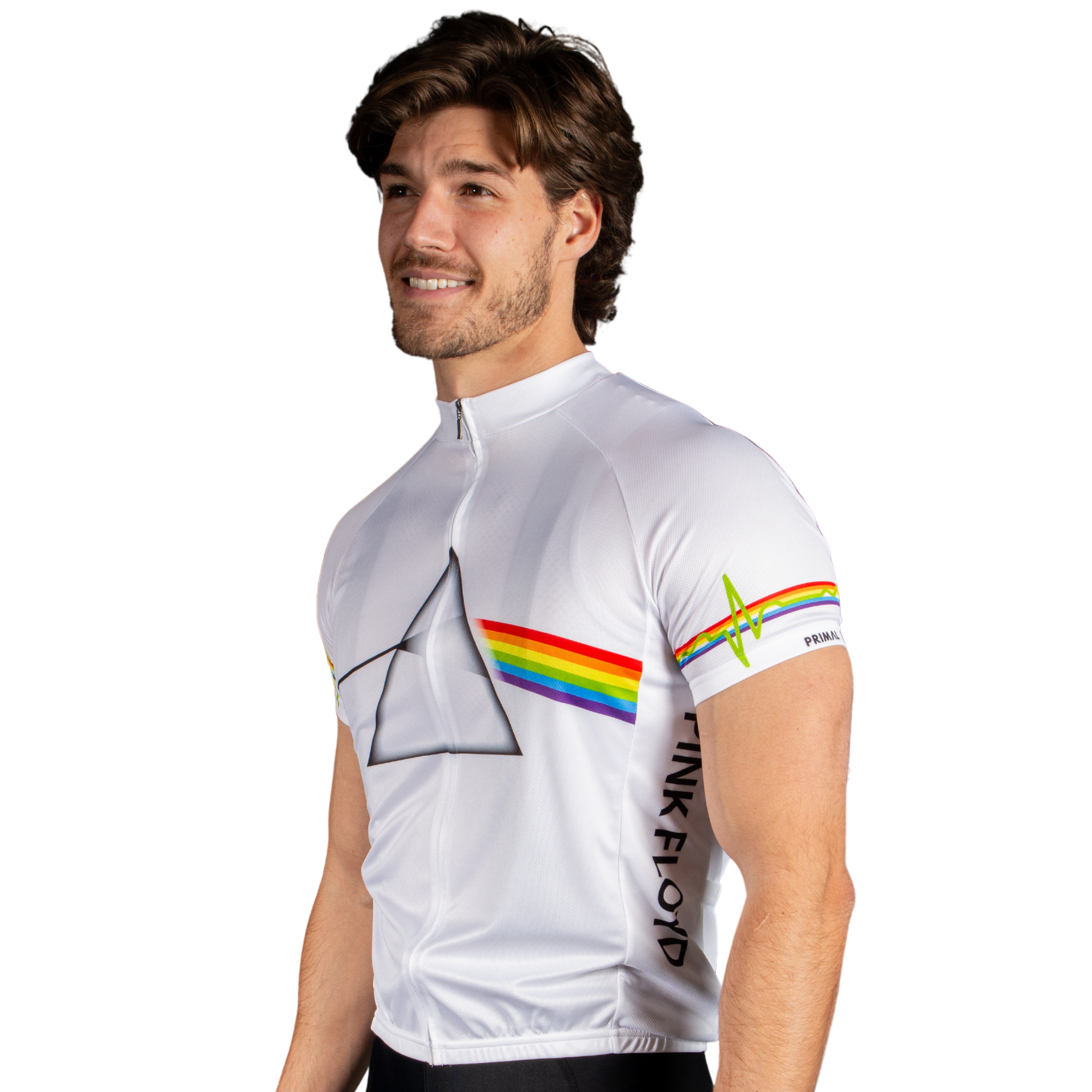 Pink Floyd White Dark Side of the Moon Jersey